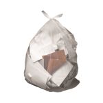 Can Liner, Low Density, 40x53, Clear, 1.3 Mil, Fits 55 Gallon